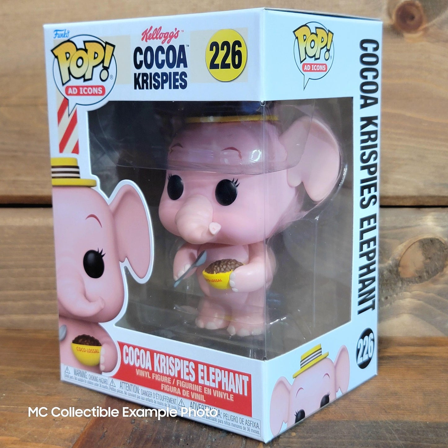 Kellogg's Cocoa Krispies Elephant 266 Ad Icons Funko Pop Vinyl Figure