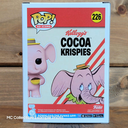 Kellogg's Cocoa Krispies Elephant 266 Ad Icons Funko Pop Vinyl Figure