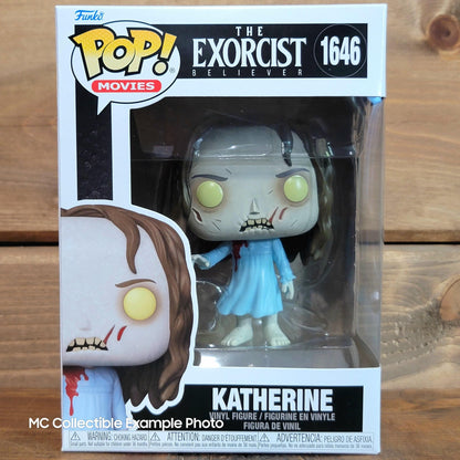 Exorcist Believer Angela 1645 Katherine 1646 Possessed Funko Pop Vinyl Figures