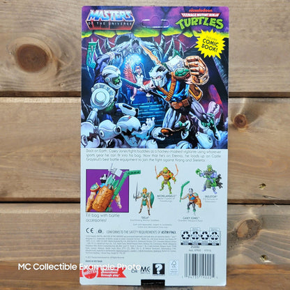 Casey Jones Turtles of Grayskull TMNT MOTU Origins  6 in Action Figure Unpunched