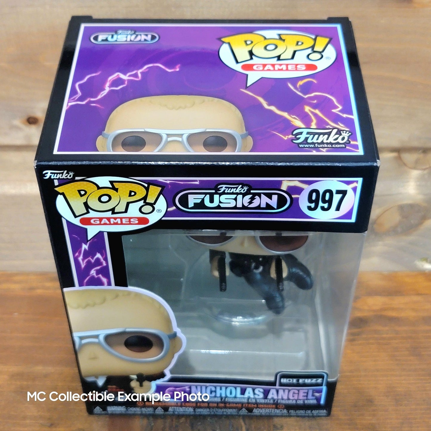 Funko Fusion Nicholas Angel 997 Hot Fuzz Funko Pop Vinyl Figure