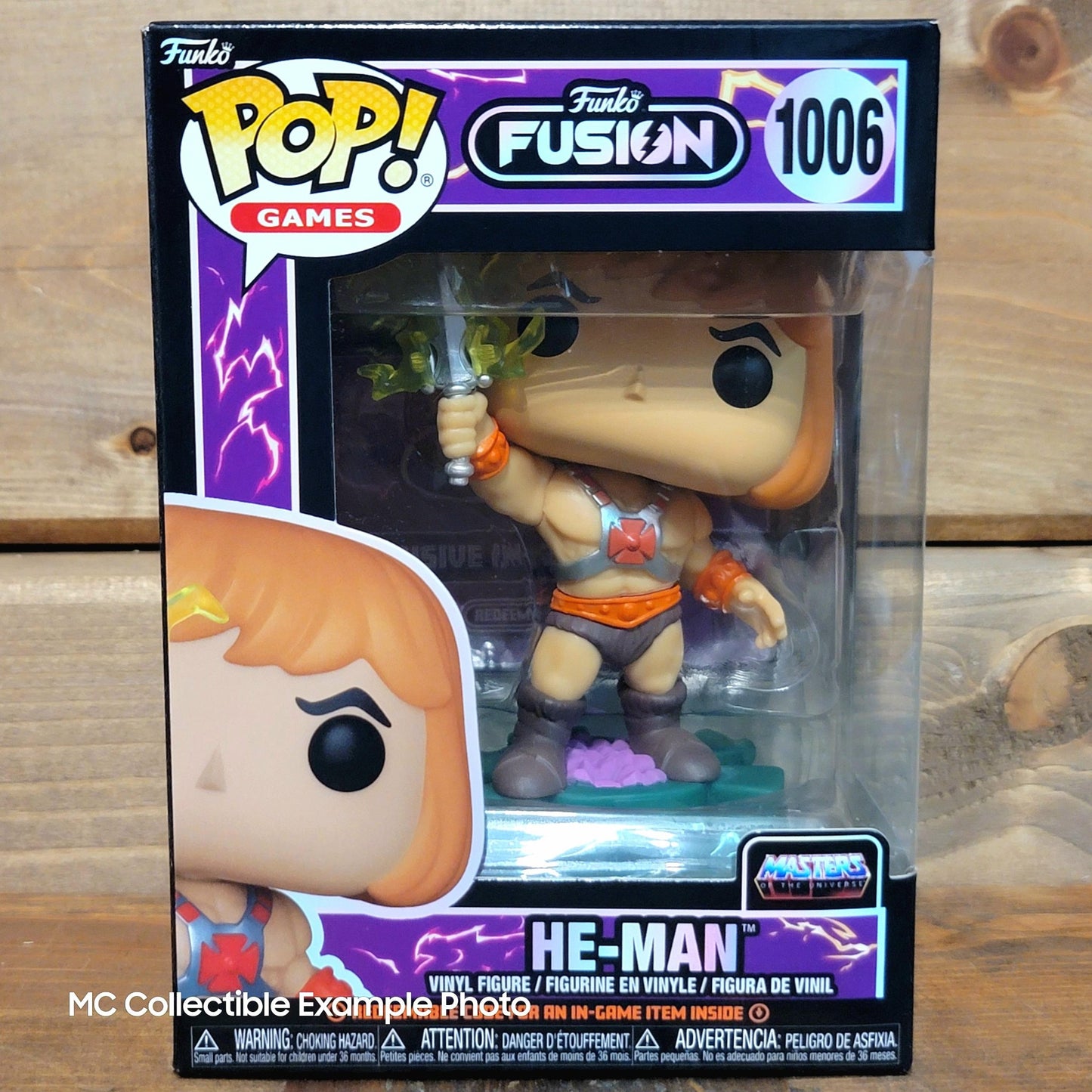 Funko Fusion He-Man 1006 Masters of the Universe MOTU Funko Pop Vinyl Figure