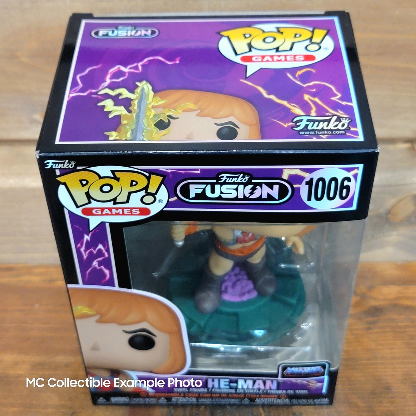 Funko Fusion He-Man 1006 Masters of the Universe MOTU Funko Pop Vinyl Figure