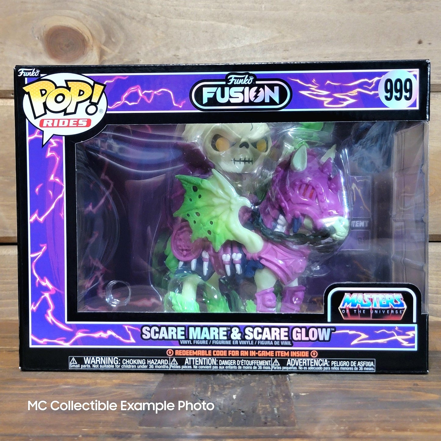 Funko Fusion Scare Mare & Scare Glow 999 MOTU Funko Pop Ride Vinyl Figure