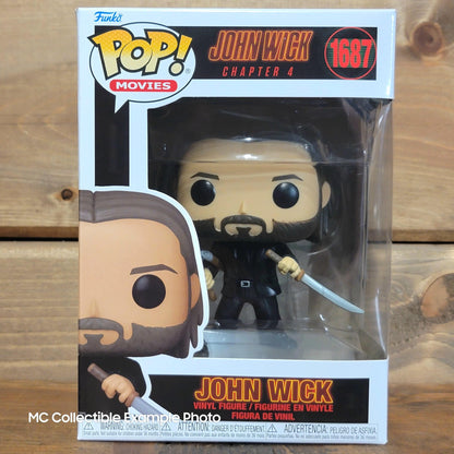 John Wick 1687 & Winston 1688 John Wick Chapter 4 Funko Pop Vinyl Figure