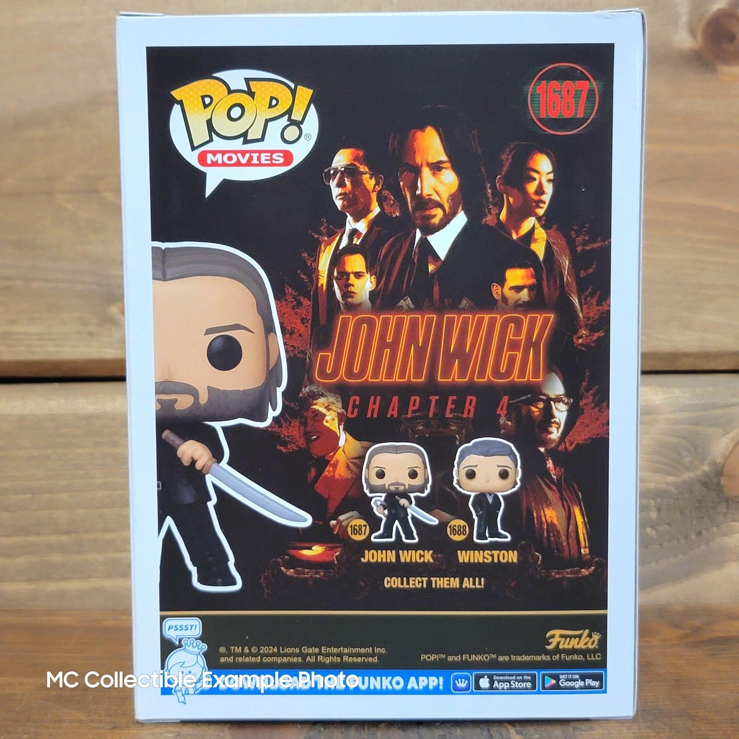 John Wick 1687 Chapter 4 Funko Pop Vinyl Figure