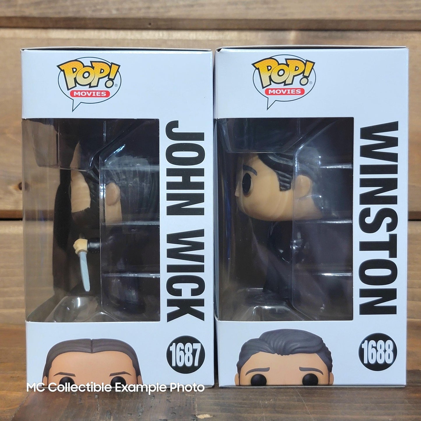 John Wick 1687 & Winston 1688 John Wick Chapter 4 Funko Pop Vinyl Figure