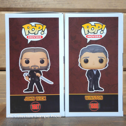 John Wick 1687 & Winston 1688 John Wick Chapter 4 Funko Pop Vinyl Figure