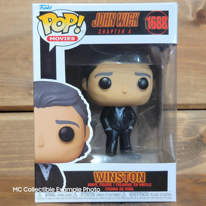 John Wick 1687 & Winston 1688 John Wick Chapter 4 Funko Pop Vinyl Figure