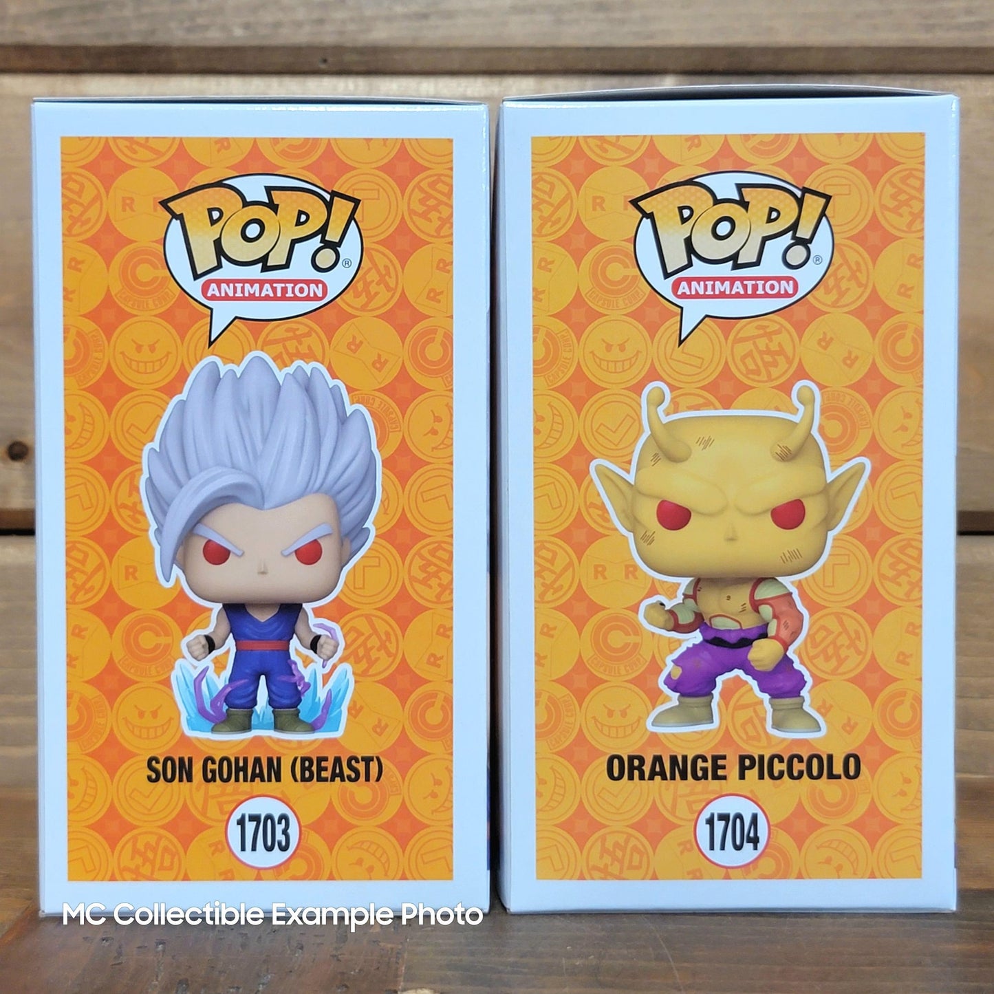 Dragon Ball Super Hero Gohan Beast & Orange Piccolo Funko Pop Vinyl Figures