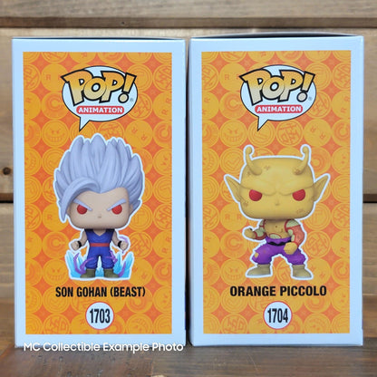 Dragon Ball Super Hero Gohan Beast & Orange Piccolo Funko Pop Vinyl Figures