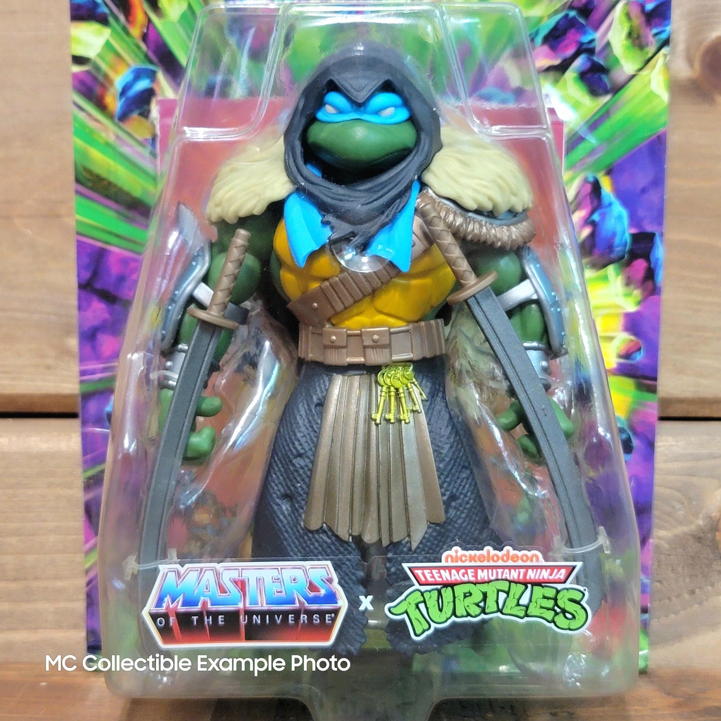 Stealth Ninja Leonardo Turtles of Grayskull TMNT MOTU Origins 6" Action Figure