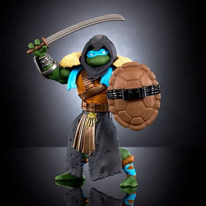 Turtles of Grayskull Stealth Ninja Leonardo TMNT MOTU Origins Figure, Not Mint