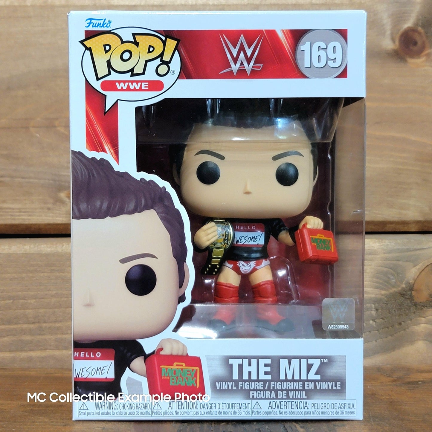 WWE Wolfpack Hulk Hogan, The Miz, Diamond Dallas Page Funko Pop Vinyl Figures