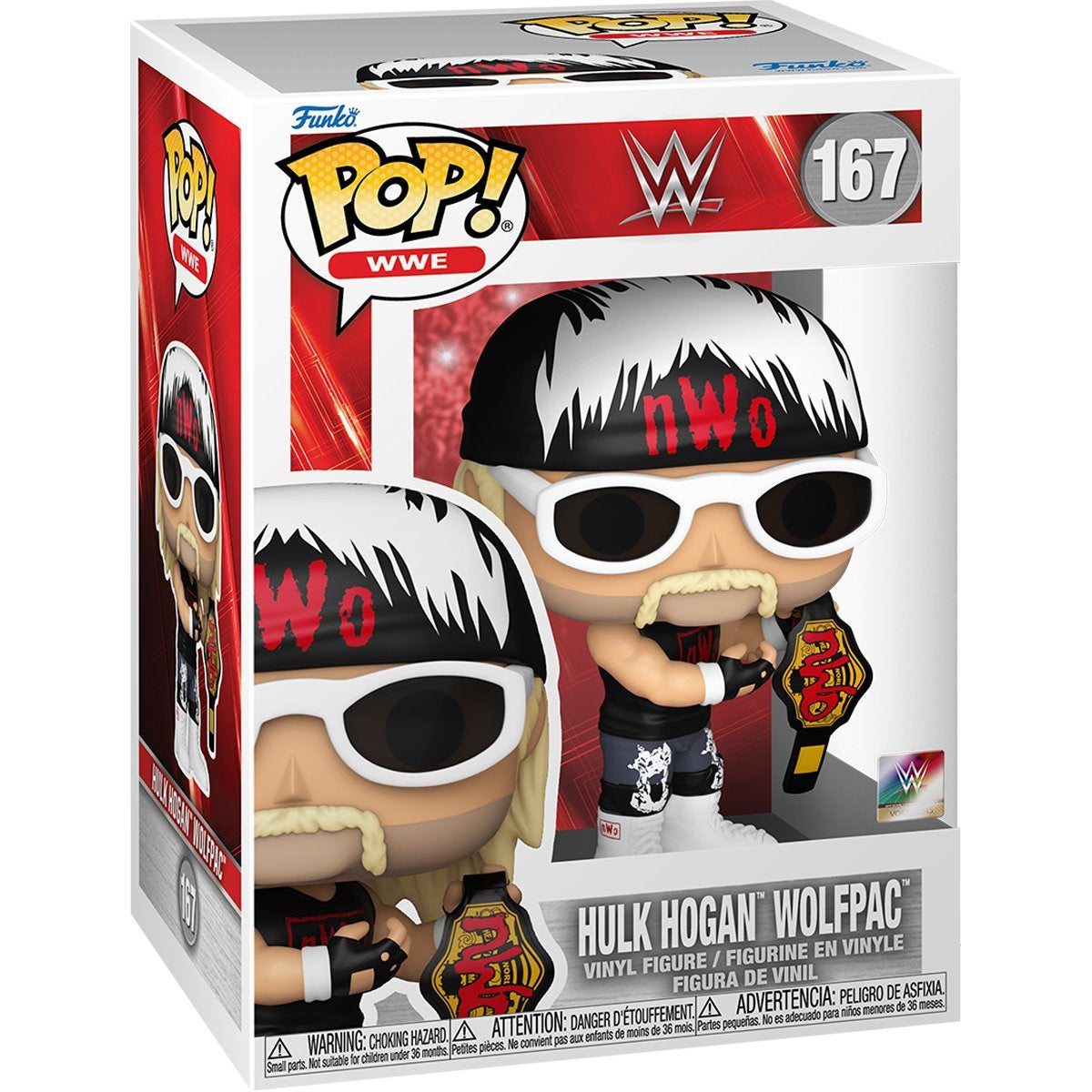 WWE NWO Hulk Hogan Wolfpac 167 Funko Pop Vinyl Figure