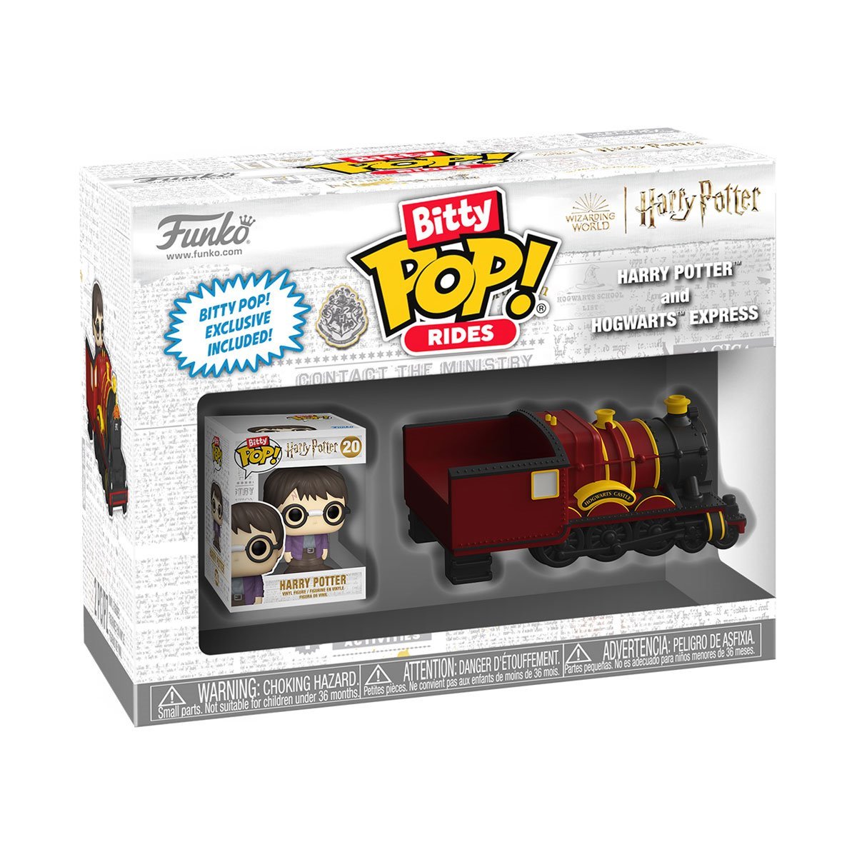 Harry Potter with Hogwarts Express Funko Bitty Pop! Ride