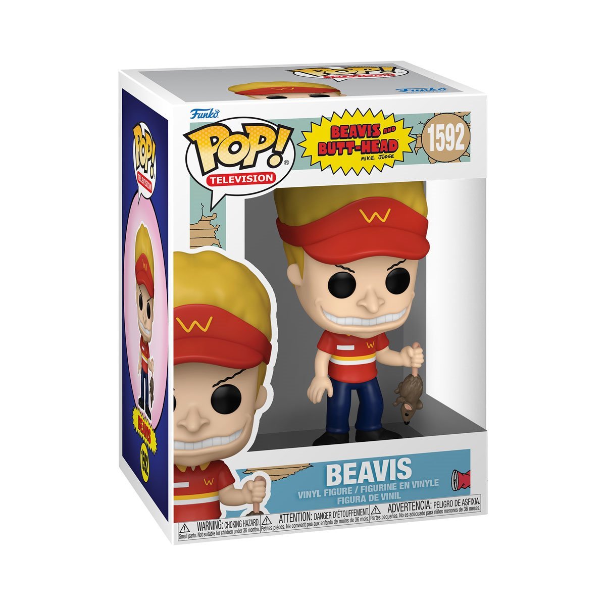 Beavis 1592 & Butt-Head 1591 Funko Pop Vinyl Figures Set