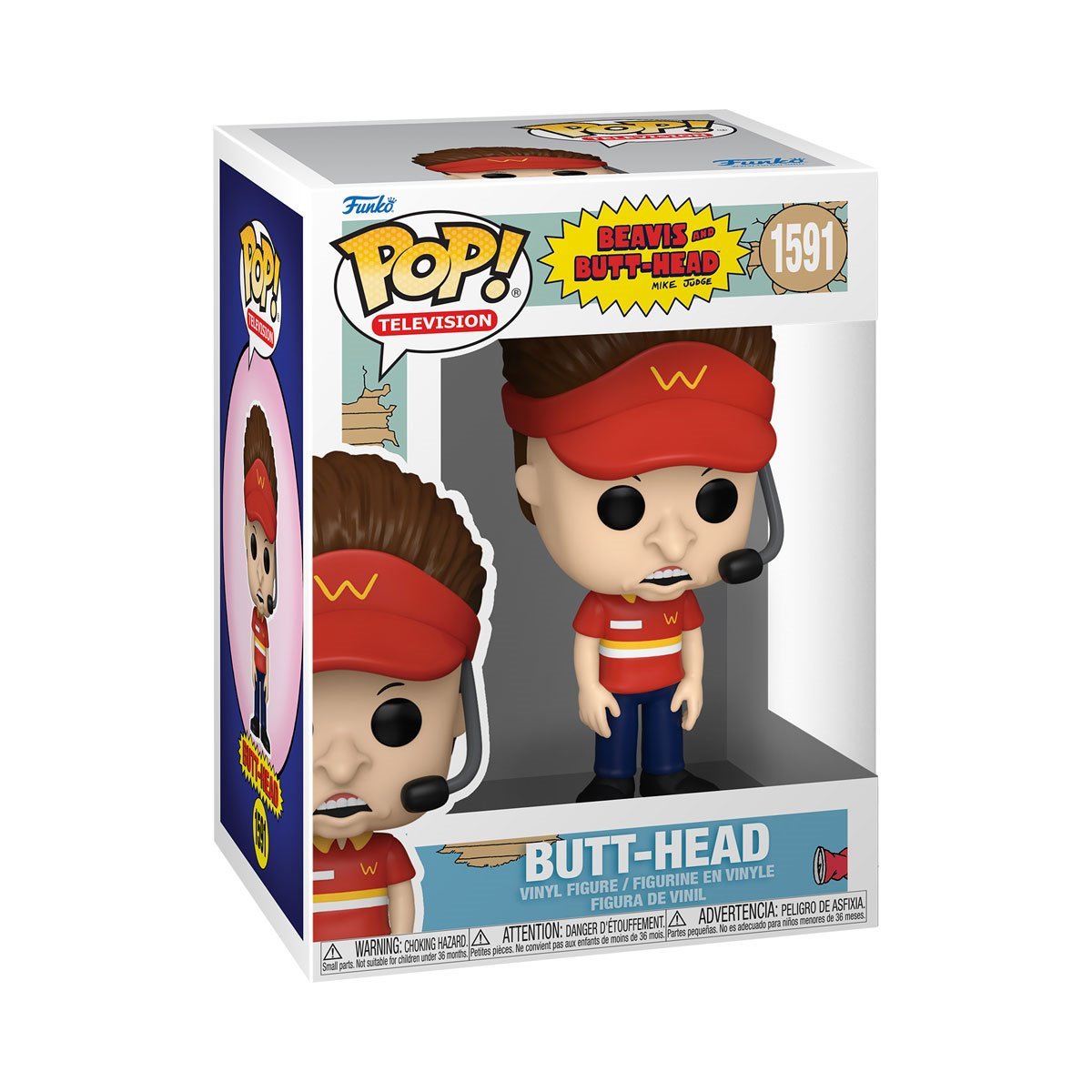 Beavis 1592 & Butt-Head 1591 Funko Pop Vinyl Figures Set