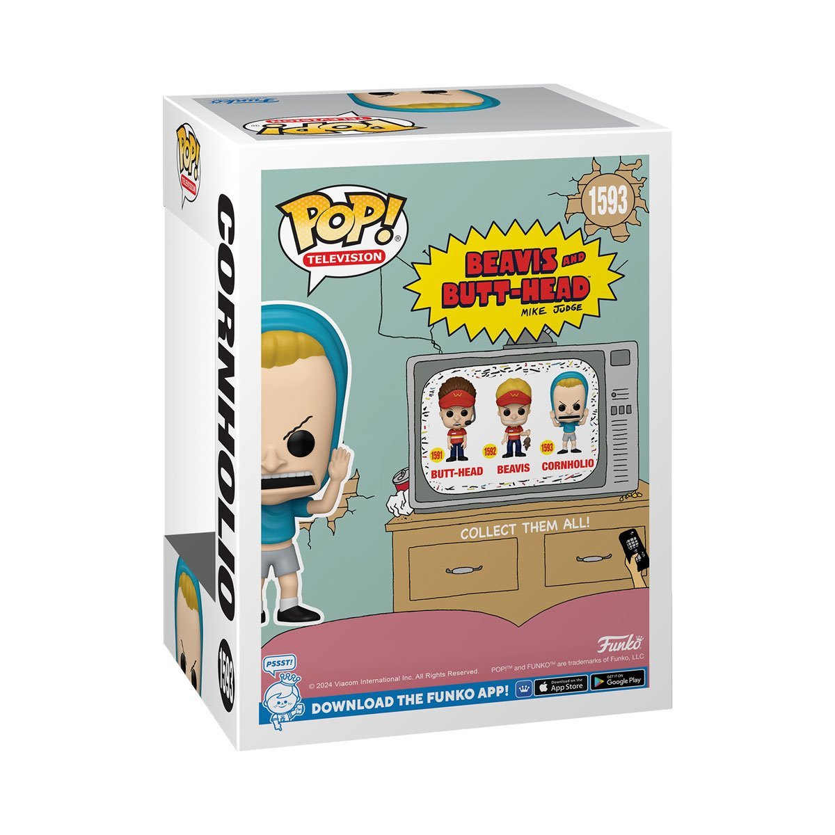 Beavis and Butt-Head Cornholio 1593 Funko Pop Vinyl Figures