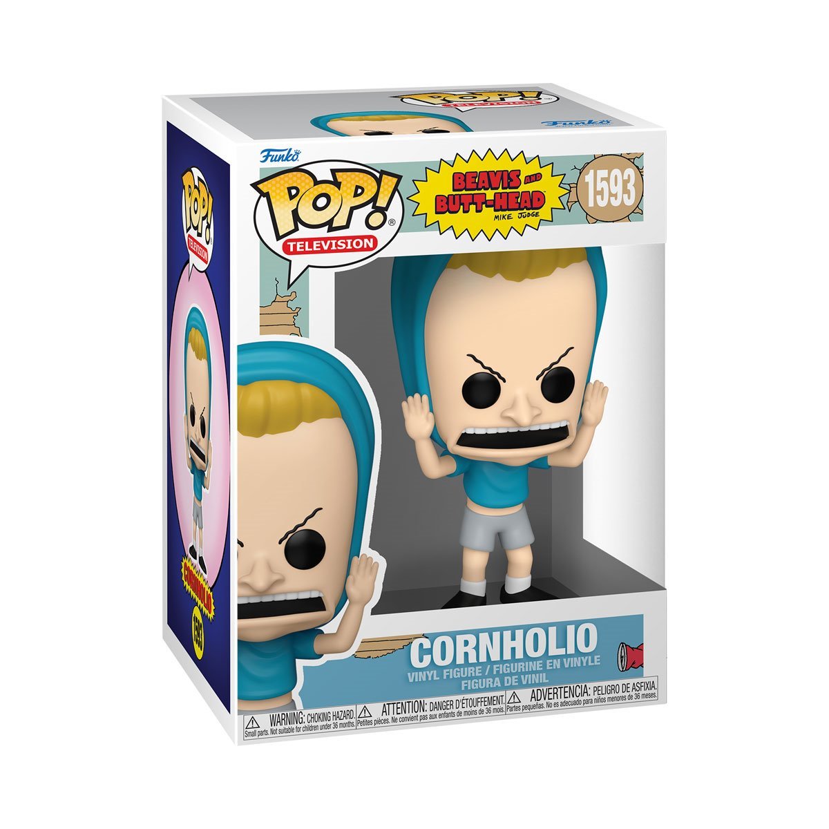 Beavis and Butt-Head Cornholio 1593 Funko Pop Vinyl Figures