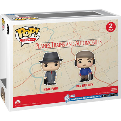 Planes, Trains, and Automobiles Neal Page and Del Griffith Funko Pop! Vinyl Figu