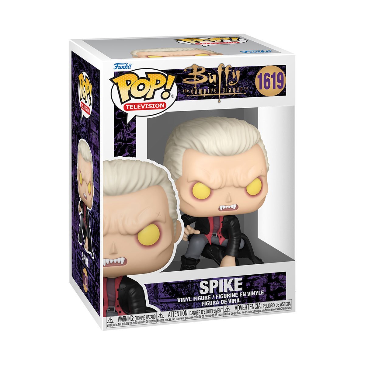 Buffy the Vampire Slayer Wave 2 Funko Pop Vinyl Figures Spike, Angel, Gentleman