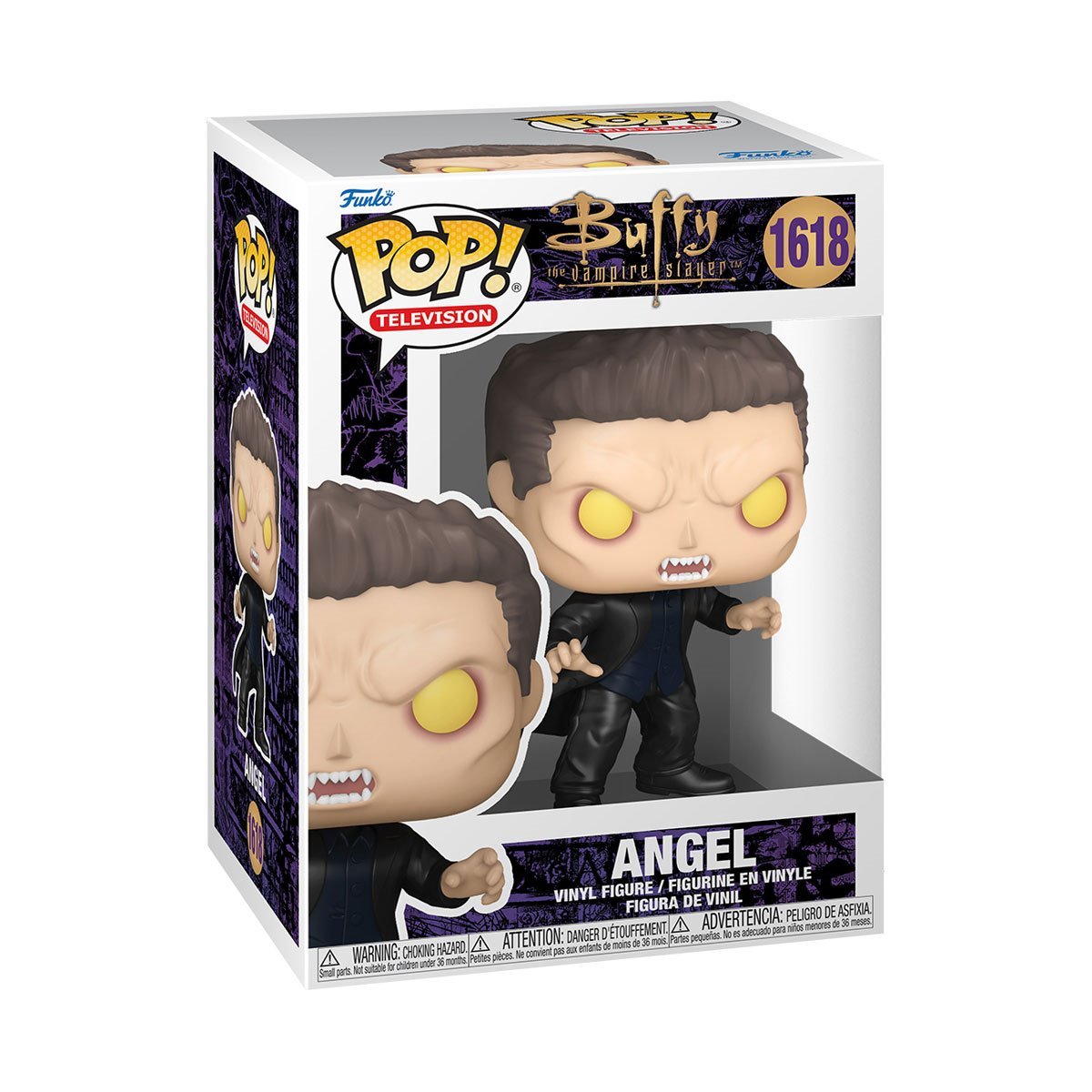 Buffy the Vampire Slayer Wave 2 Funko Pop Vinyl Figures Spike, Angel, Gentleman