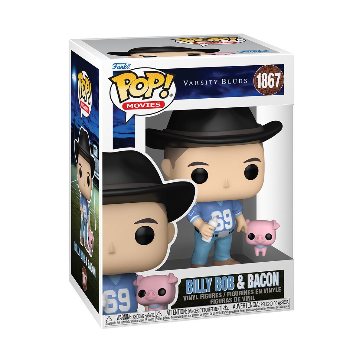 Billy Bob & Bacon 1867 Varsity Blues Funko Pop Vinyl Figure