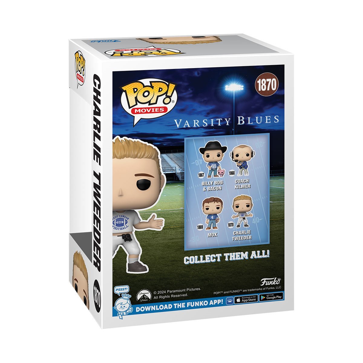 Varsity Blues Funko Pop Vinyl Figure Set