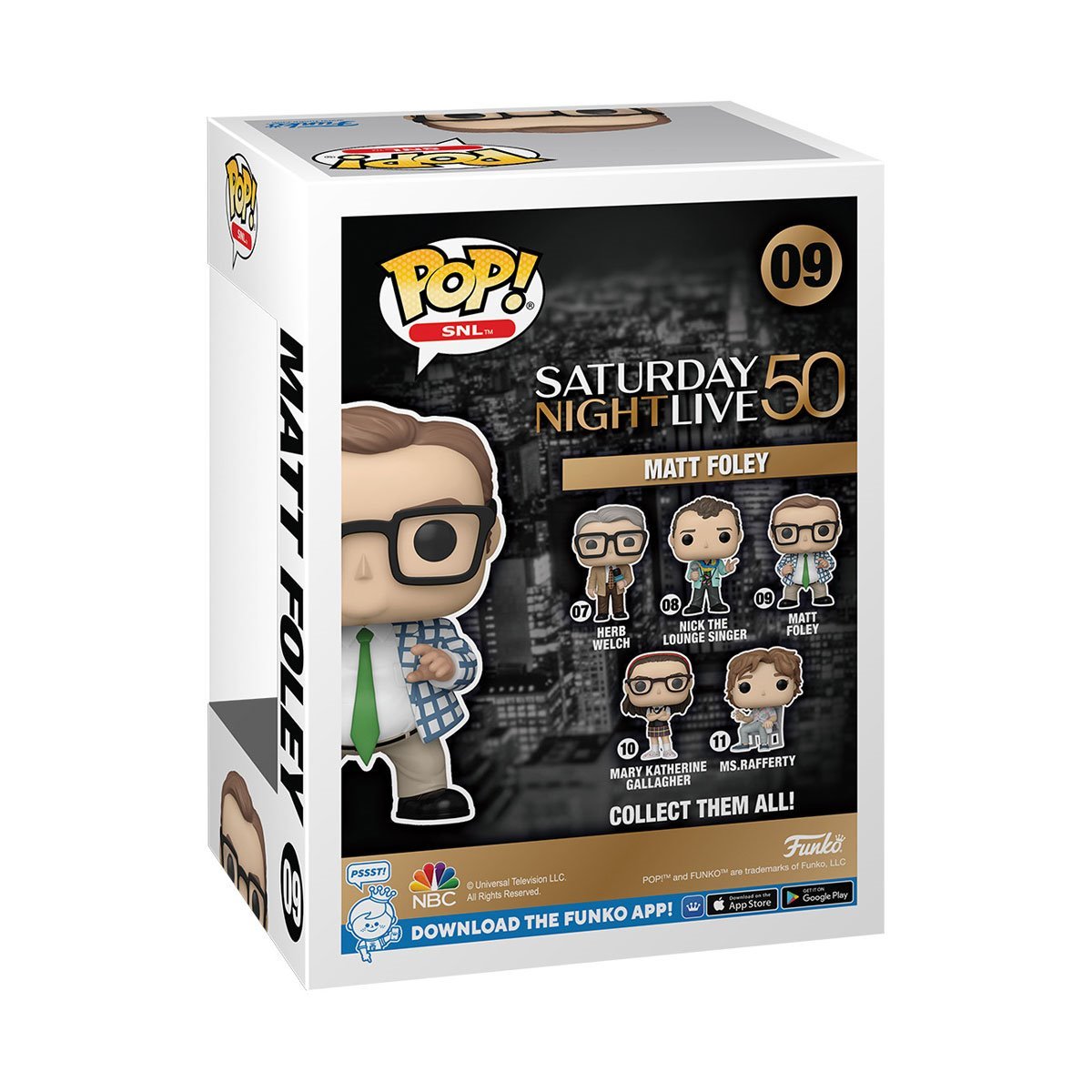 Saturday Night Live SNL Matt Foley 09 Funko Pop Vinyl Figure Chris Farley