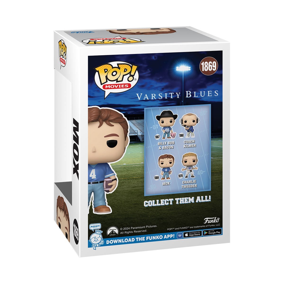 Mox 1869 Varsity Blues Funko Pop Vinyl Figure