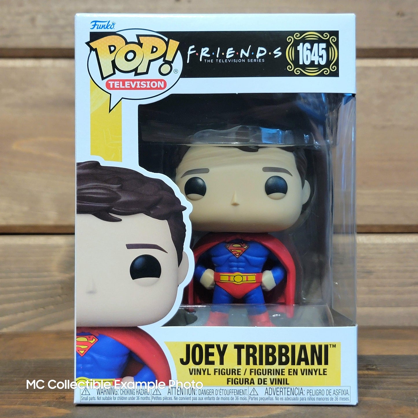 Joey Tribbiani Superman 1645 Friends Funko Pop Vinyl Figure