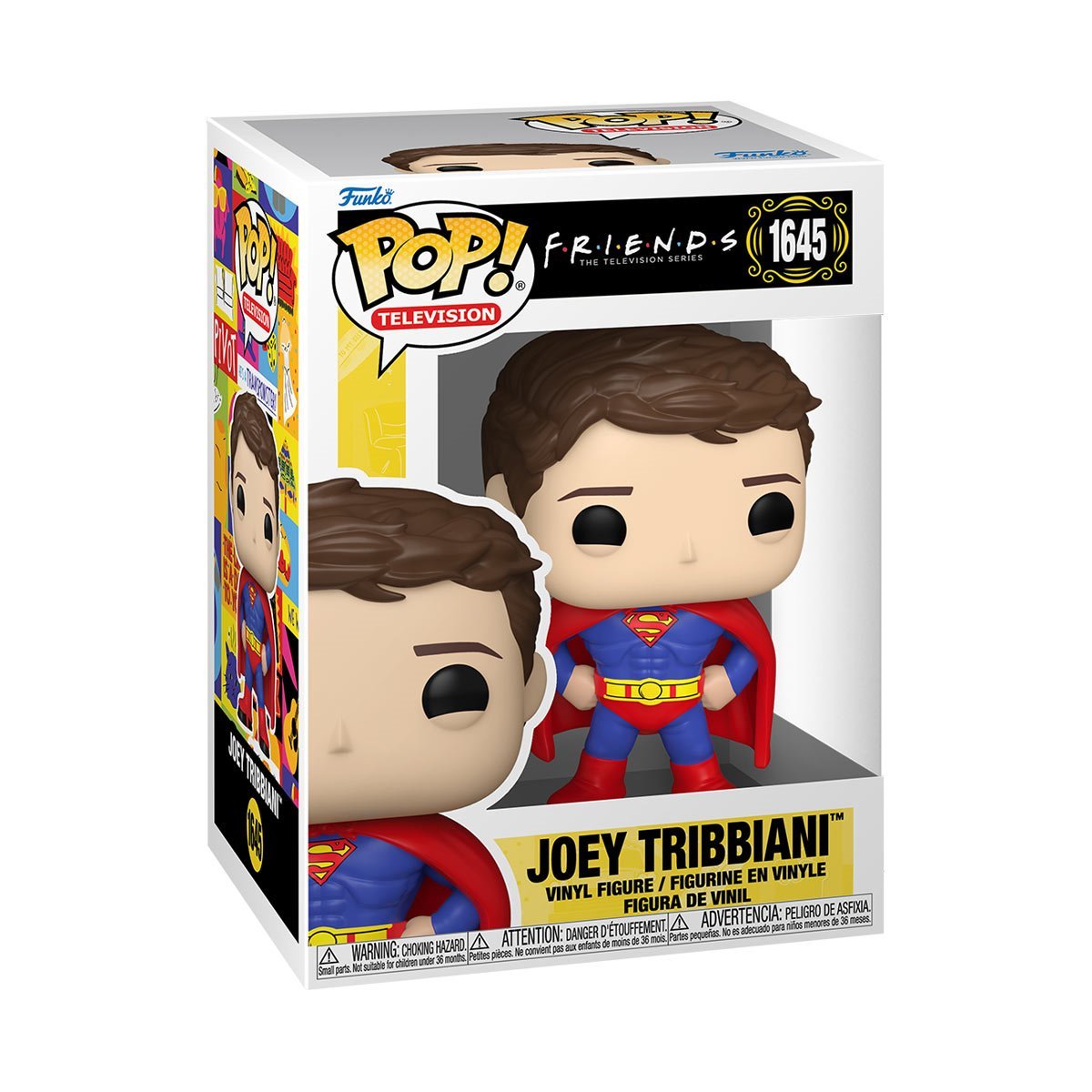 Joey Tribbiani Superman 1645 Friends Funko Pop Vinyl Figure