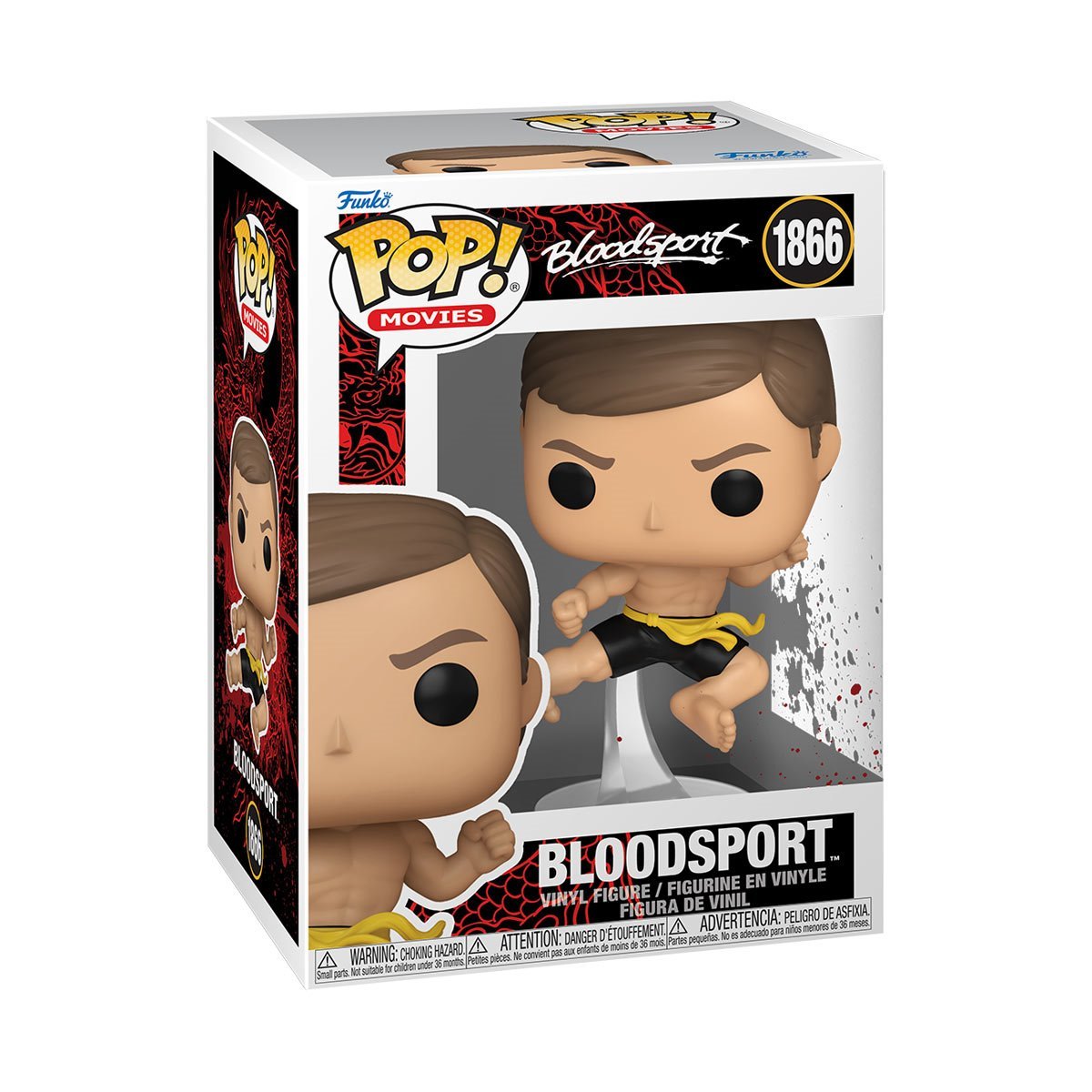 Frank Dux Bloodsport 1866 JCVD Funko Pop Vinyl Figure