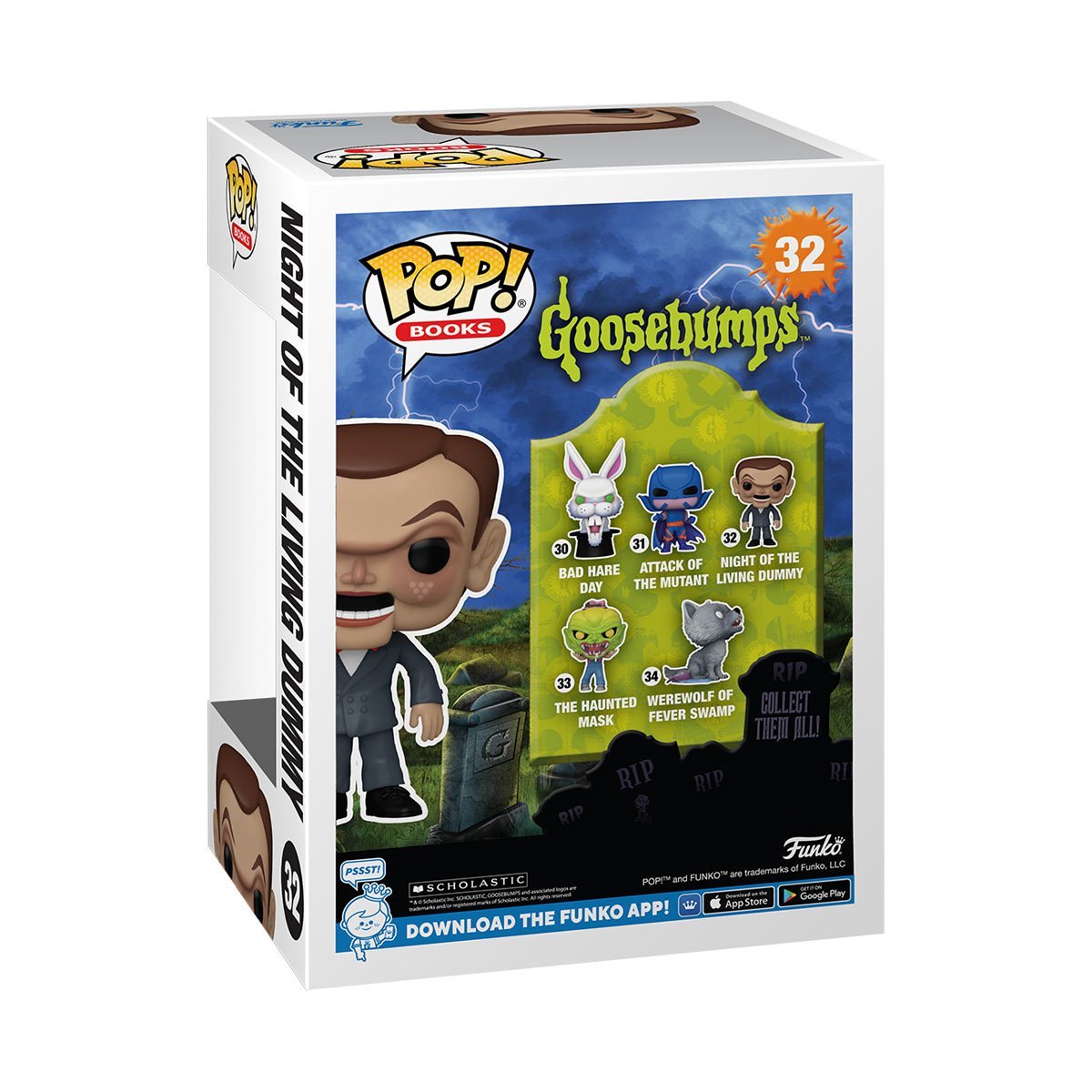 Goosebumps Night of the Living Dummy 32 Funko Pop Vinyl Figure