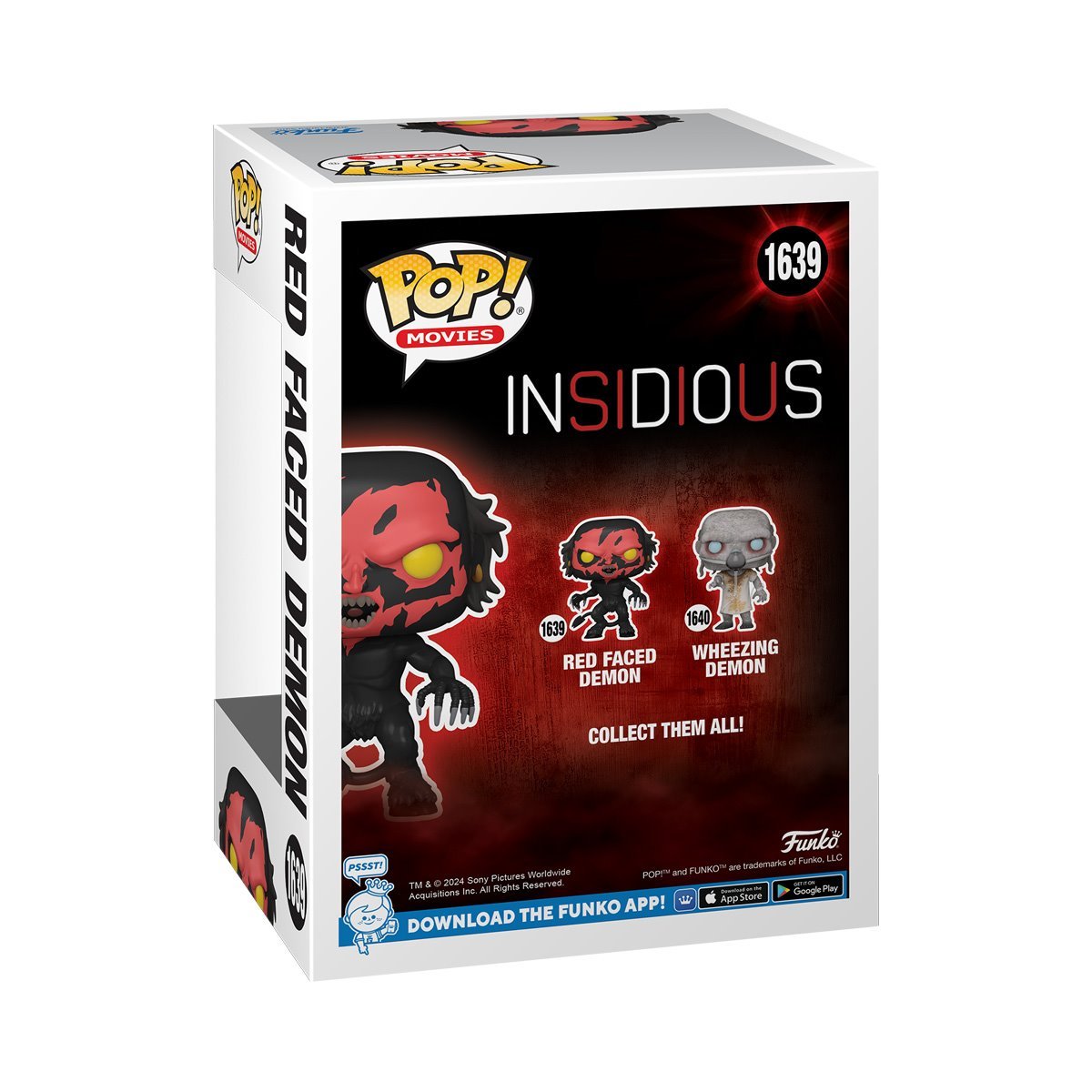 Insidious Red Face Demon 1639 Funko Pop Vinyl Figure