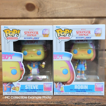 Robin & Steve Stranger Things Scoops Ahoy Funko Pop Vinyl Figure Set