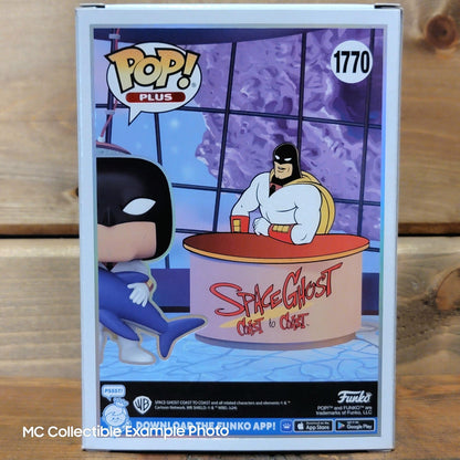 Space Ghost Coast to Coast 1770 w/ Shark Funko Pop Plus Vinyl Figure