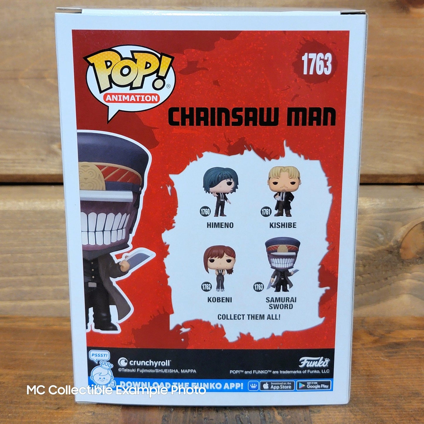 Samurai Sword 1763 Chainsaw Man Funko Pop Vinyl Figure