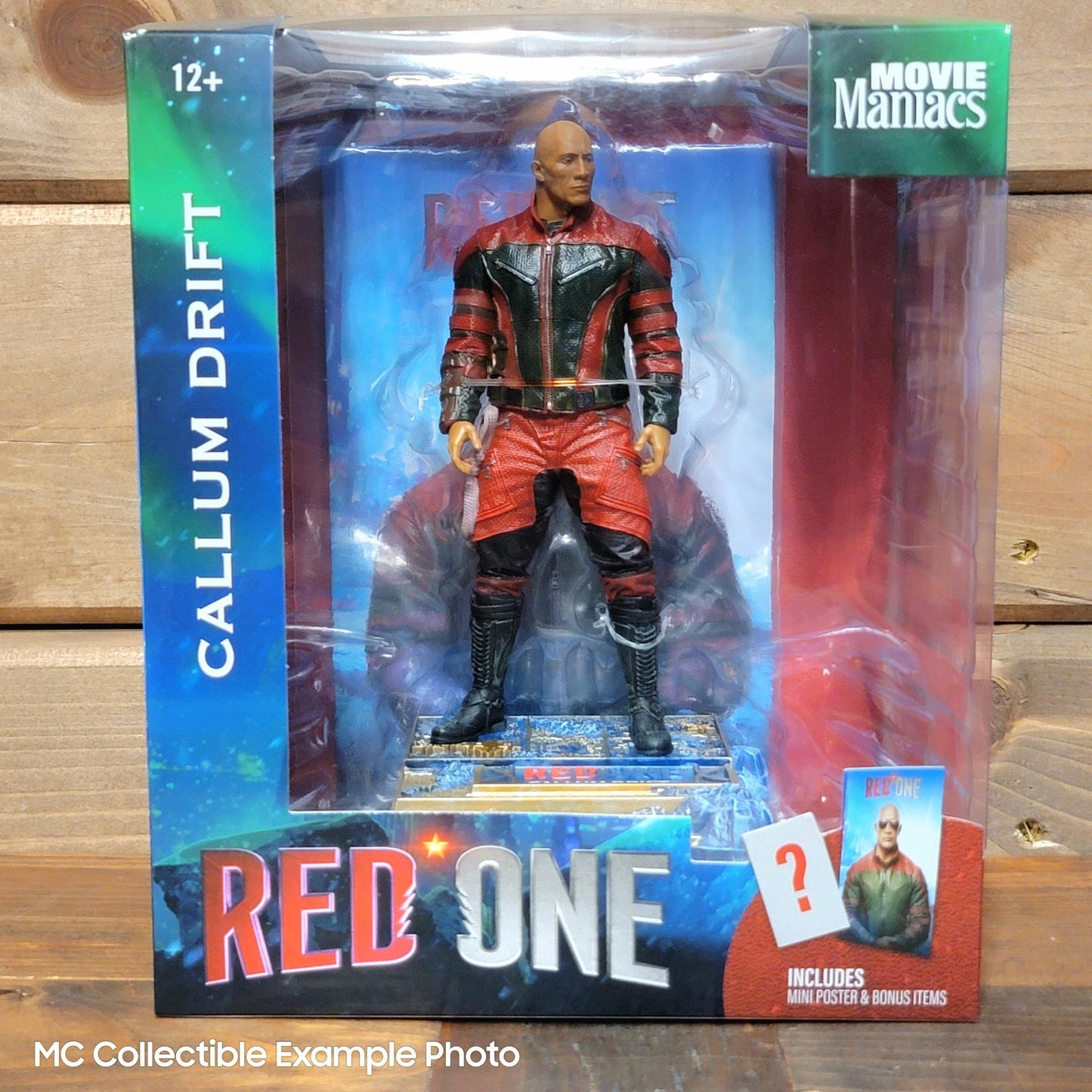 Callum Drift Red One Movie Maniacs Posed 6" Figure Mcfarlane Toys