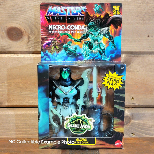 Necro Conda Masters of the Universe Origins MOTU Action Figure Glow in the Dark