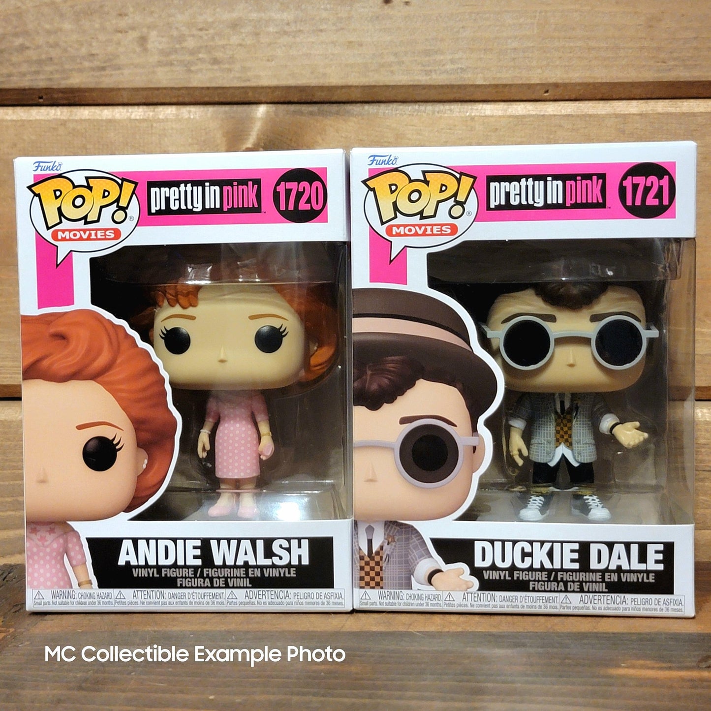 John Hughes Pretty In Pink Molly Ringwald Funko Pop Vinyl Figure Set