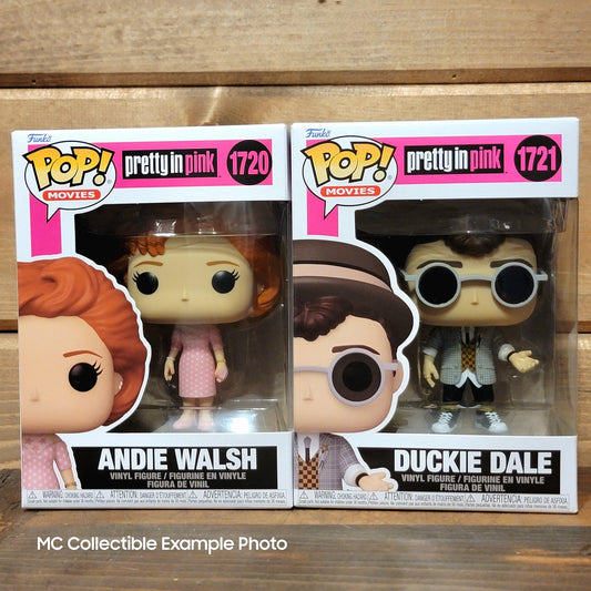 John Hughes Pretty In Pink Molly Ringwald Funko Pop Vinyl Figure Set