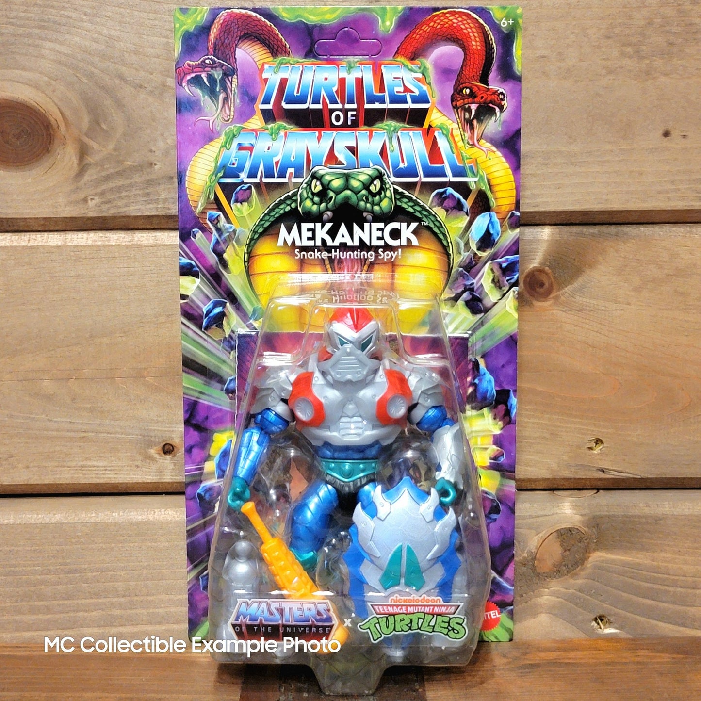 Turtles of Grayskull Mekaneck TMNT MOTU Origins 6" Action Figure