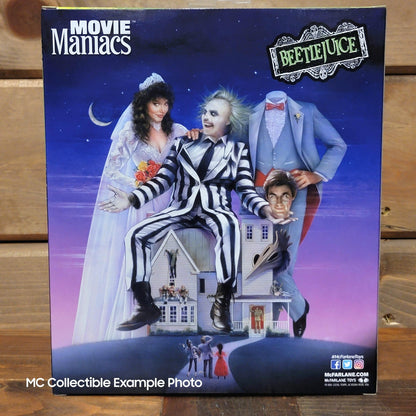 Beetlejuice 1988 Movie Maniacs Posed 6" Figure Mcfarlane Toys