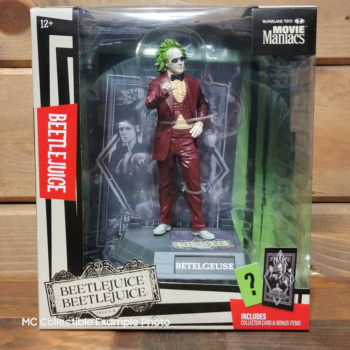 Beetlejuice Beetlejuice Movie Maniacs Posed 6" Figure Mcfarlane Toys