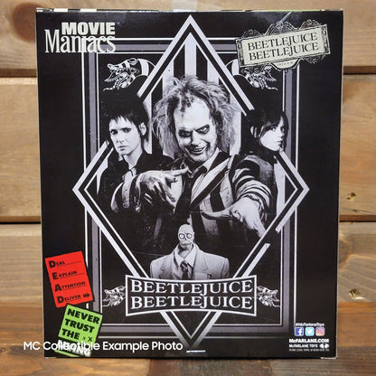 Beetlejuice Beetlejuice Movie Maniacs Posed 6" Figure Mcfarlane Toys