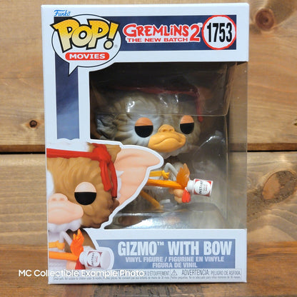 Gremlins 2 The New Batch Gizmo with Bow 1753 Funko Pop Vinyl Figure