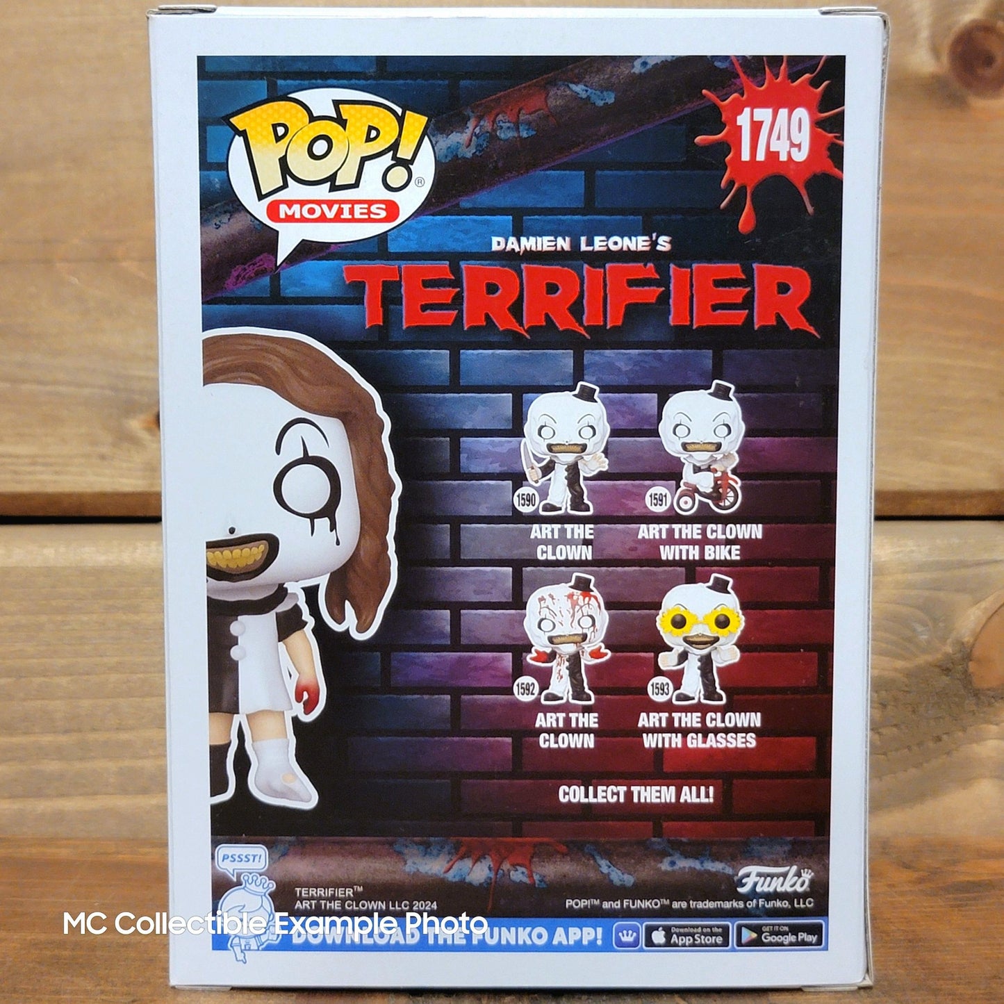 Terrifier Little Pale Girl 1749 GITD Funko Pop Vinyl Figure Specialty Series