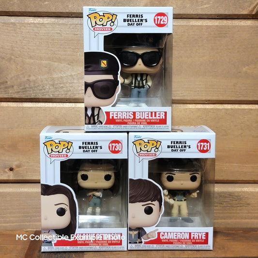 John Hughes Ferris Bueller's Day Off  Funko Pop Vinyl Figure Set